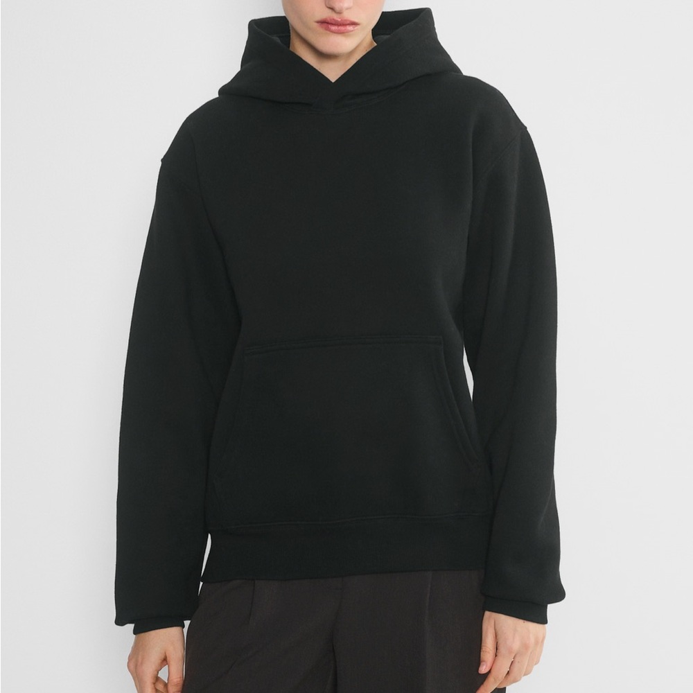 Black Aritzia Sweatfleece “Perfect Fit” Hoodie
